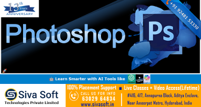 Adobe Photoshop with AI Training Course | Classroom and Online | Ameerpet  Hyderabad India